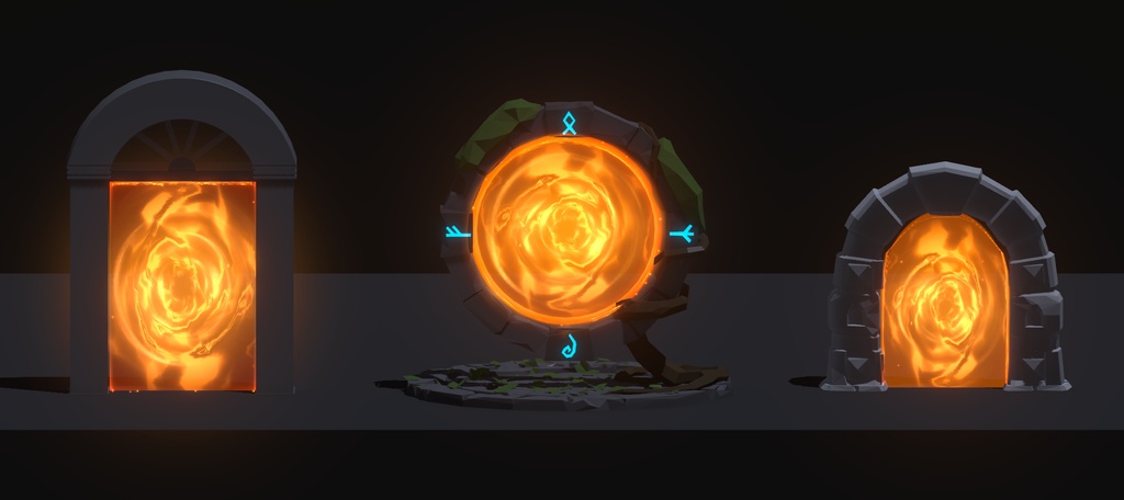 Unity Game VFX - Magic Portal