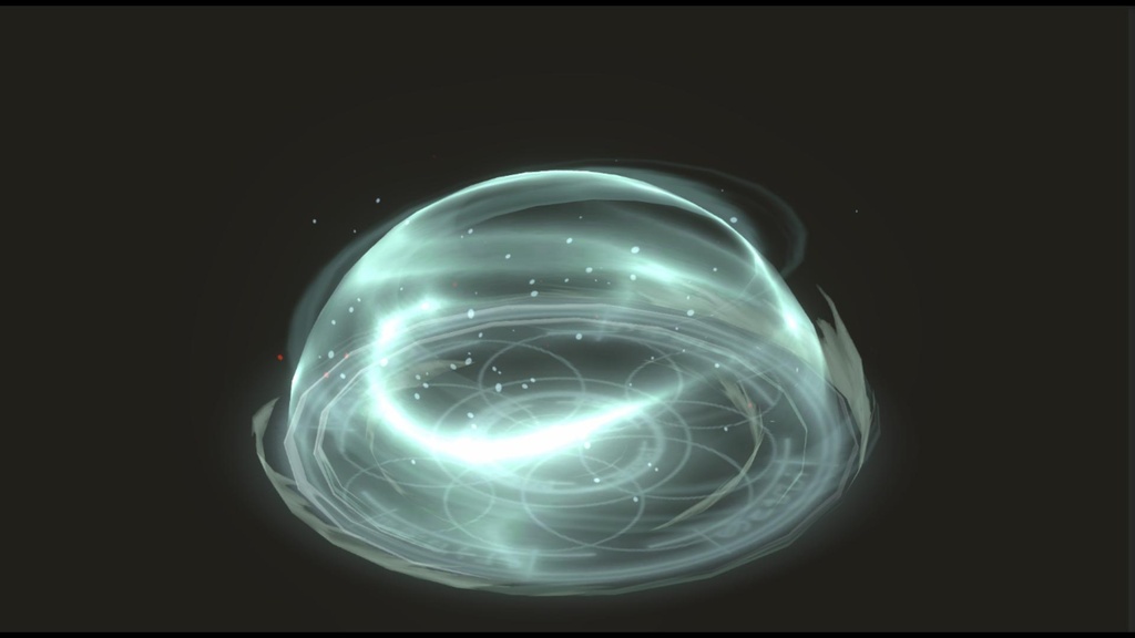 Unity Game VFX - Dome Barrier Impact