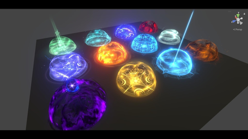 Unity Game VFX - Dome Barrier Impact