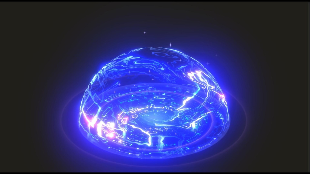 Unity Game VFX - Dome Barrier Impact