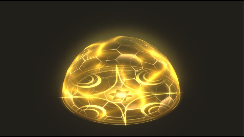 Unity Game VFX - Dome Barrier Impact