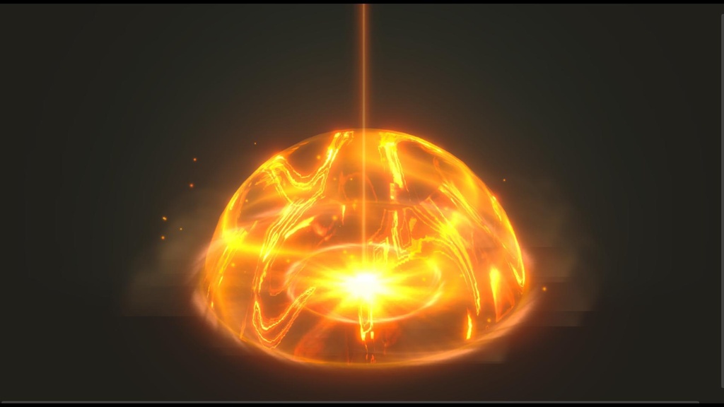 Unity Game VFX - Dome Barrier Impact
