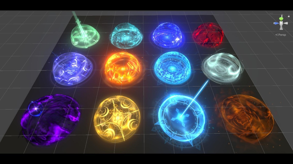 Unity Game VFX - Dome Barrier Impact