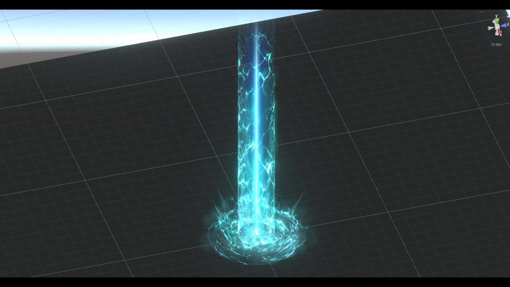Unity Game VFX - Stylized Rising Shockwave