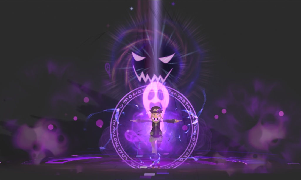 【VRChat/MA support】Light and Darkness Effects/光と闇の魔法の効果