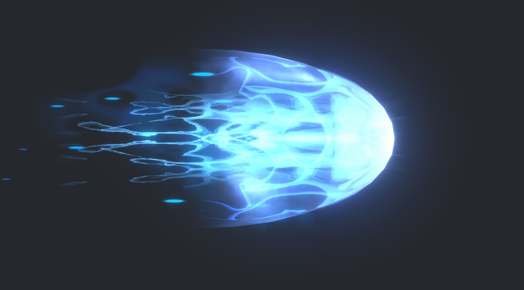 Unity Game VFX - Stylized Energy Blast