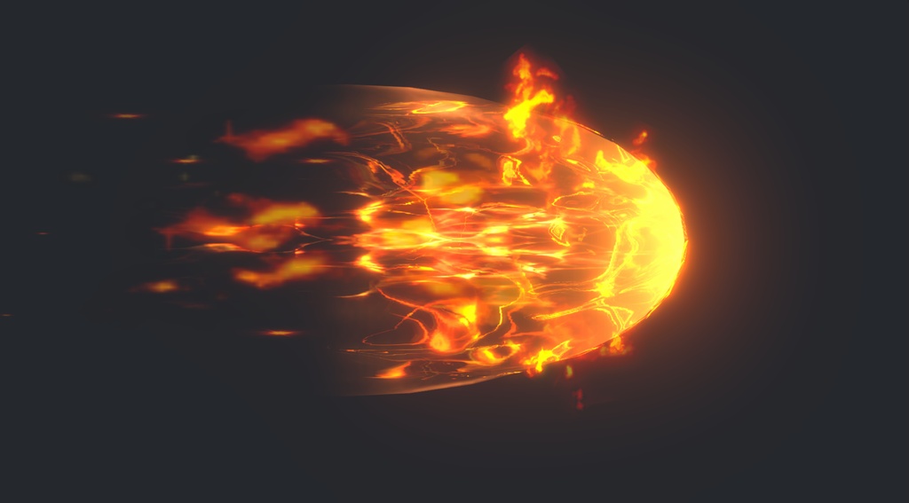 Unity Game VFX - Stylized Energy Blast