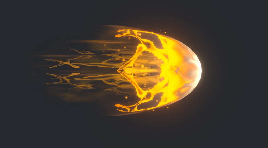 Unity Game VFX - Stylized Energy Blast