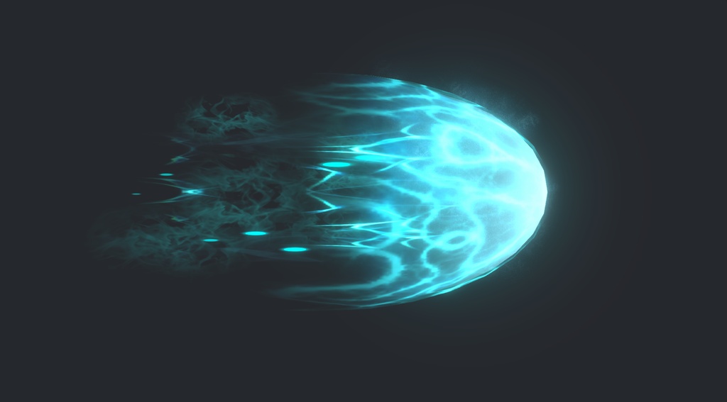 Unity Game VFX - Stylized Energy Blast