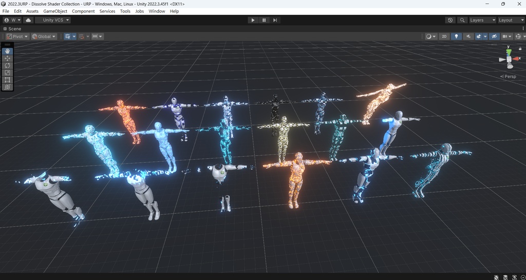 Unity Dissolve Shader Collection - URP