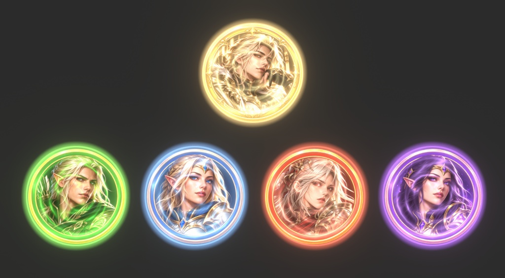 Unity Circular UI Ring VFX Pack