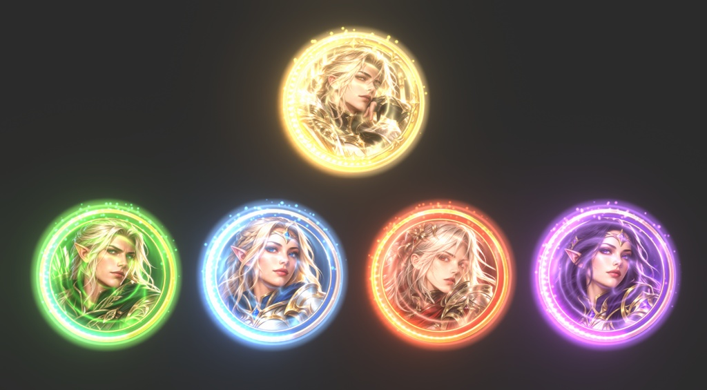 Unity Circular UI Ring VFX Pack