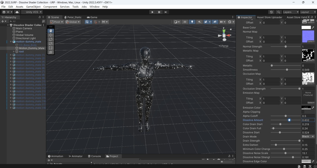 Unity Dissolve Shader Collection - Built-In