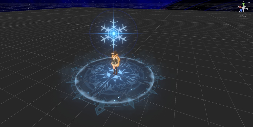 【VRChat/MA support】Fire and Ice effects / 炎と氷のエフェクト