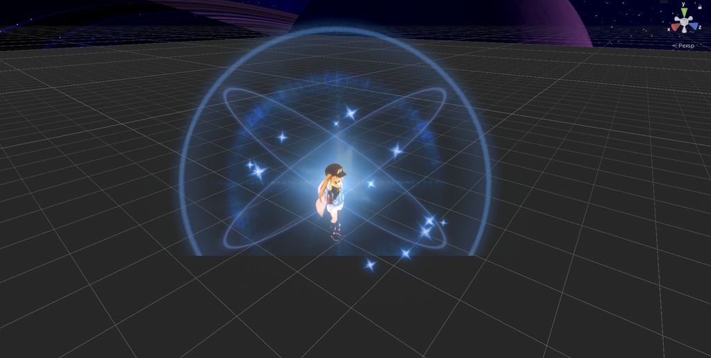 【VRChat/MA support】Fire and Ice effects / 炎と氷のエフェクト