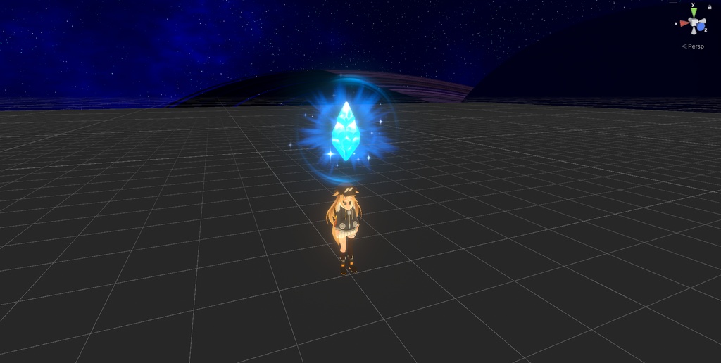 【VRChat/MA support】Fire and Ice effects / 炎と氷のエフェクト