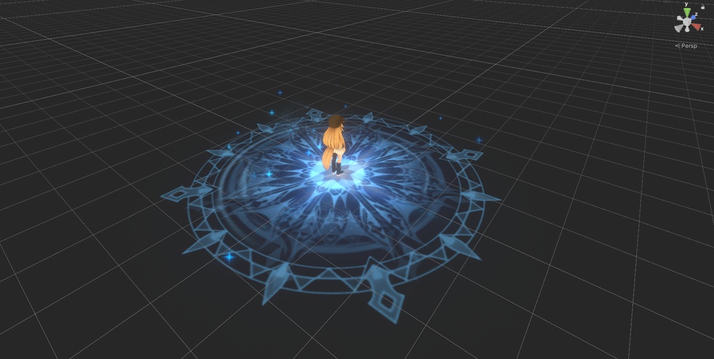 【VRChat/MA support】Fire and Ice effects / 炎と氷のエフェクト