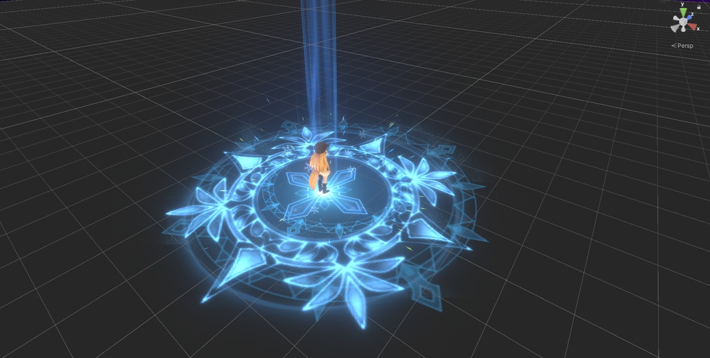 【VRChat/MA support】Fire and Ice effects / 炎と氷のエフェクト