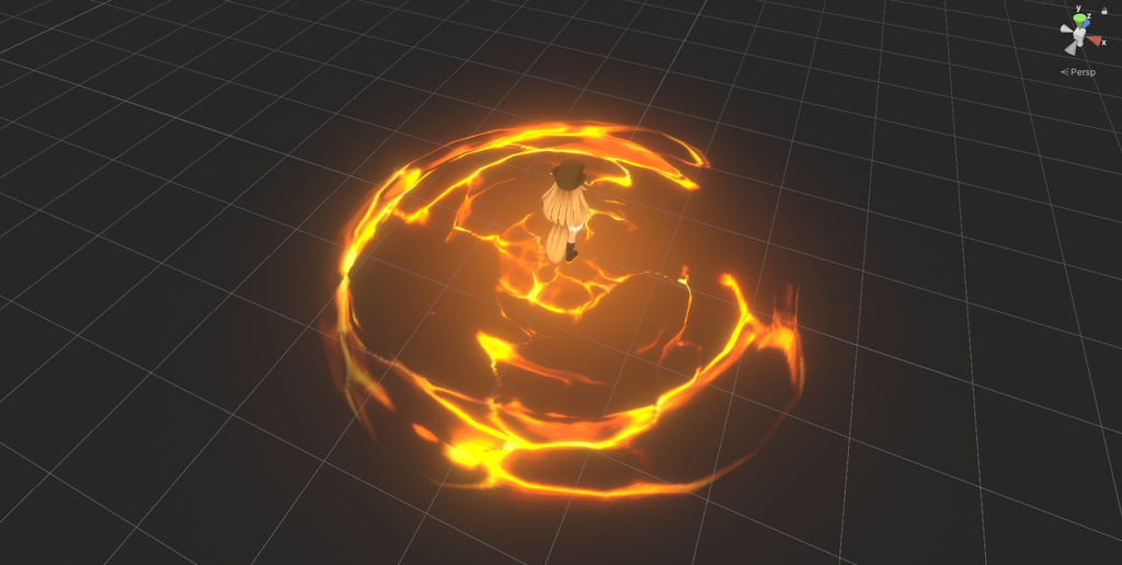 【VRChat/MA support】Fire and Ice effects / 炎と氷のエフェクト