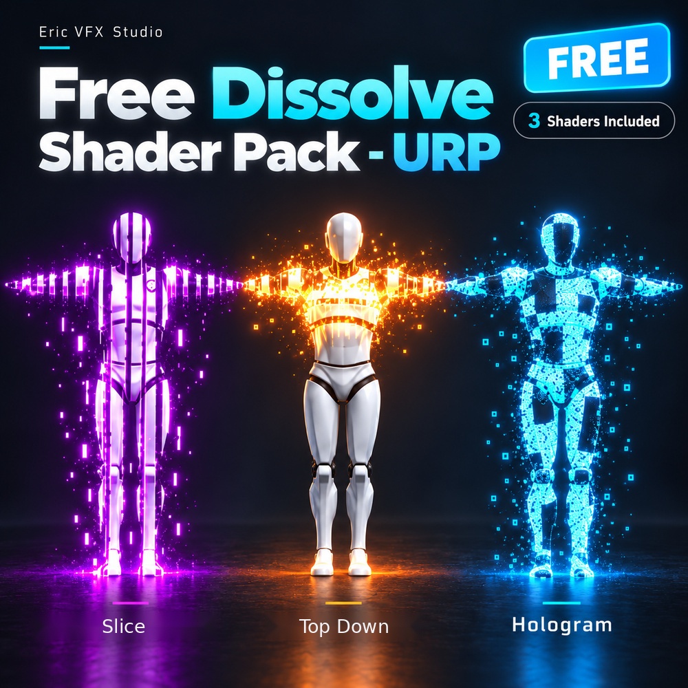 Free Dissolve Shader Pack - URP