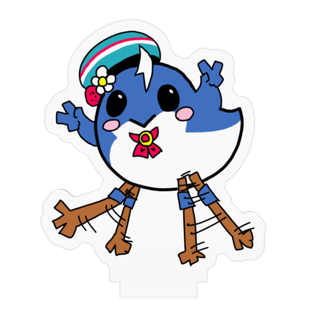 【ユニプロ二次創作作品】栃宮るりはリスナー"コルリちゃん"アクリルスタンド