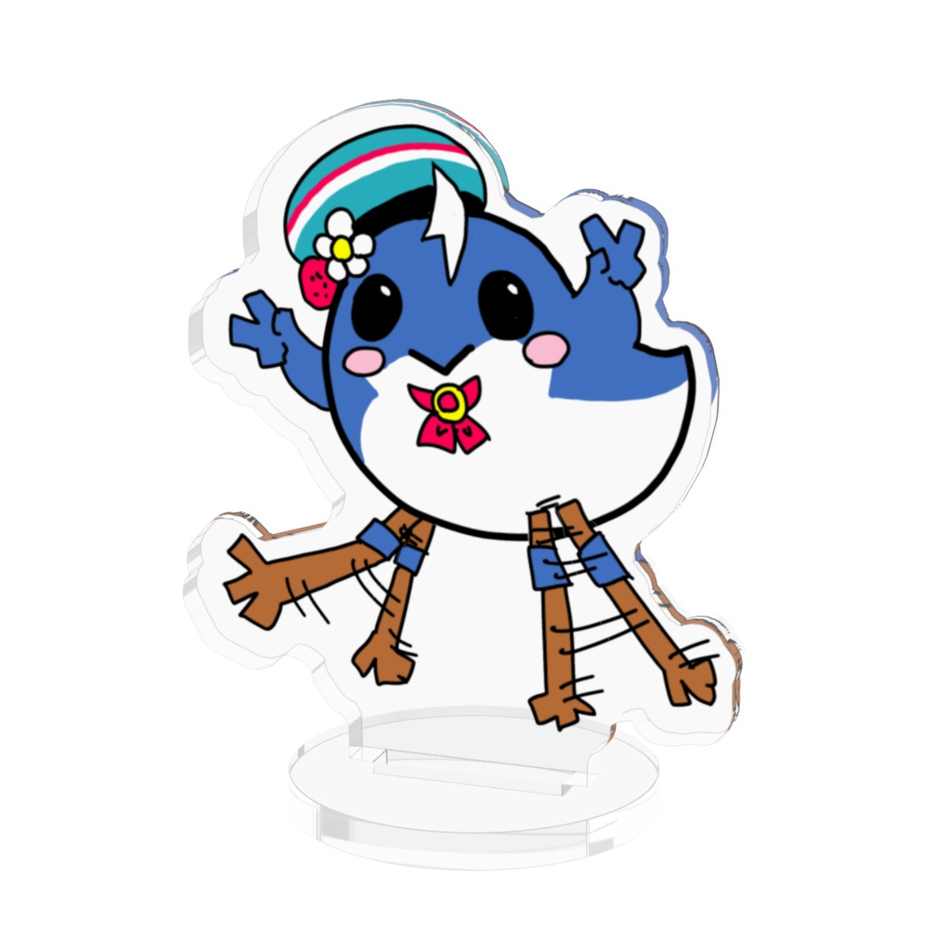 【ユニプロ二次創作作品】栃宮るりはリスナー"コルリちゃん"アクリルスタンド