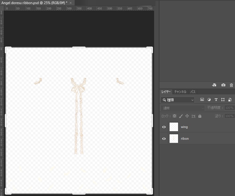 vroidstudio用テクスチャー(正式版対応) 天使のドレス 天使の羽 ロリータ衣装