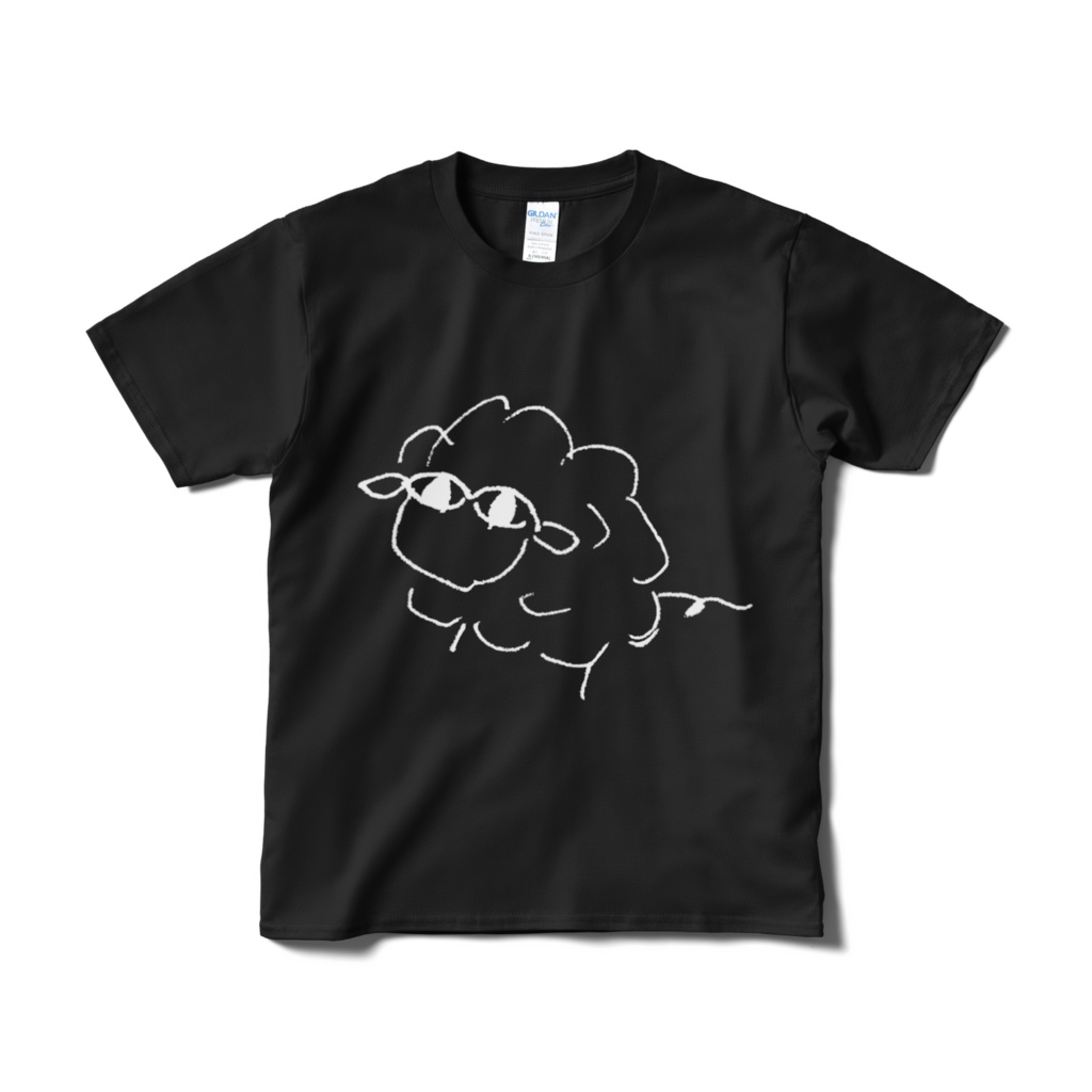 ひつじ黒T