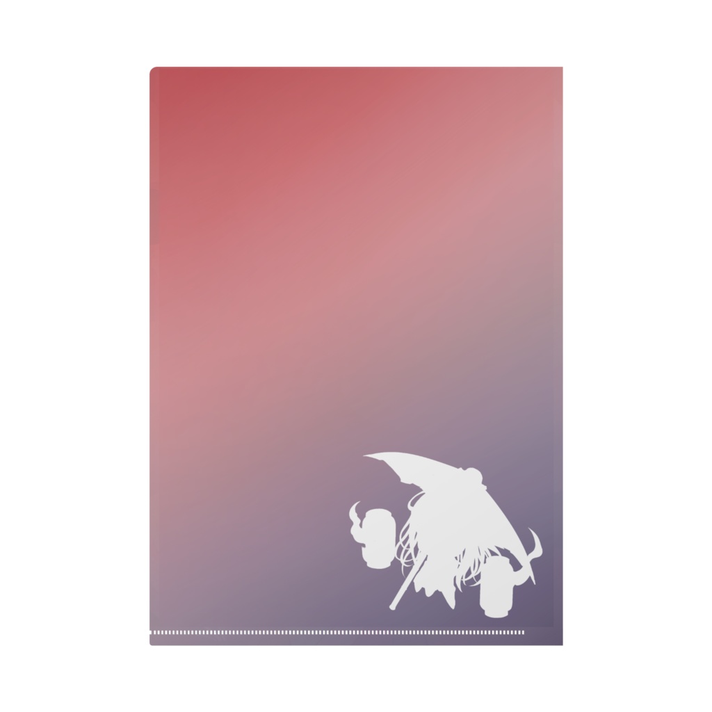 妖怪・不落不落~クリアファイル~