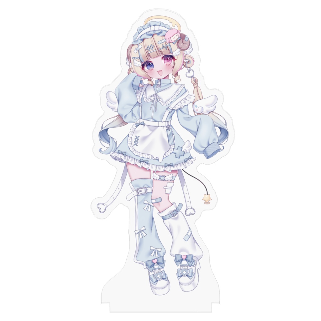 天使ねむる(100mm×100mm)