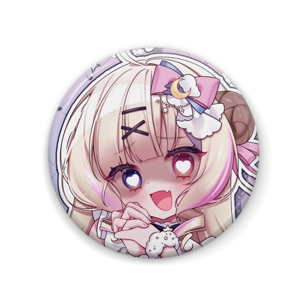 メンヘラねむる缶バ(57mm)