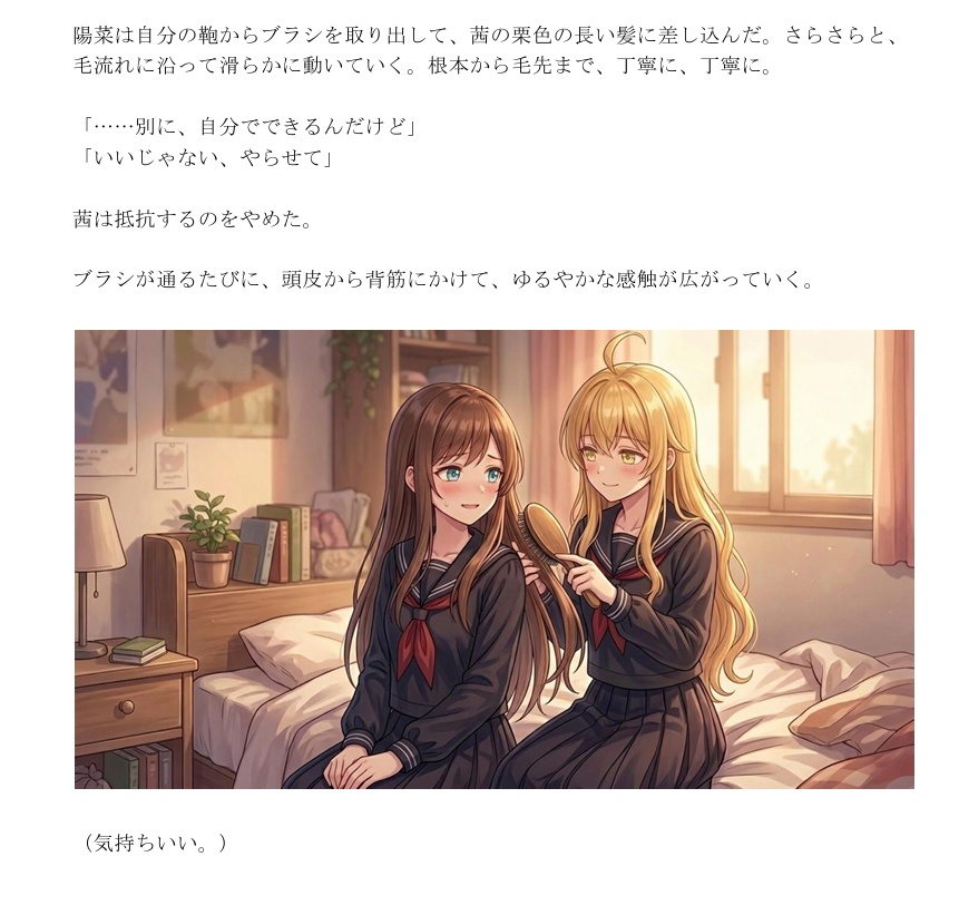 【日本語/繁體中文】許されぬ長髪 / 不被允許的長髮 (視点差分セット /視角分歧套組 )