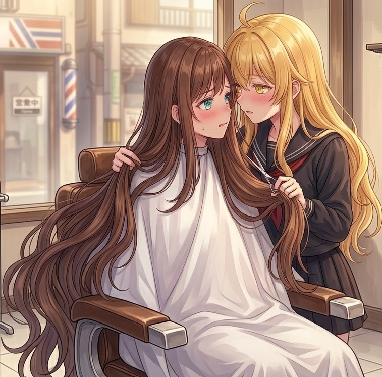 【日本語/繁體中文】許されぬ長髪 / 不被允許的長髮 （視点差分セット /視角分歧套組 ）