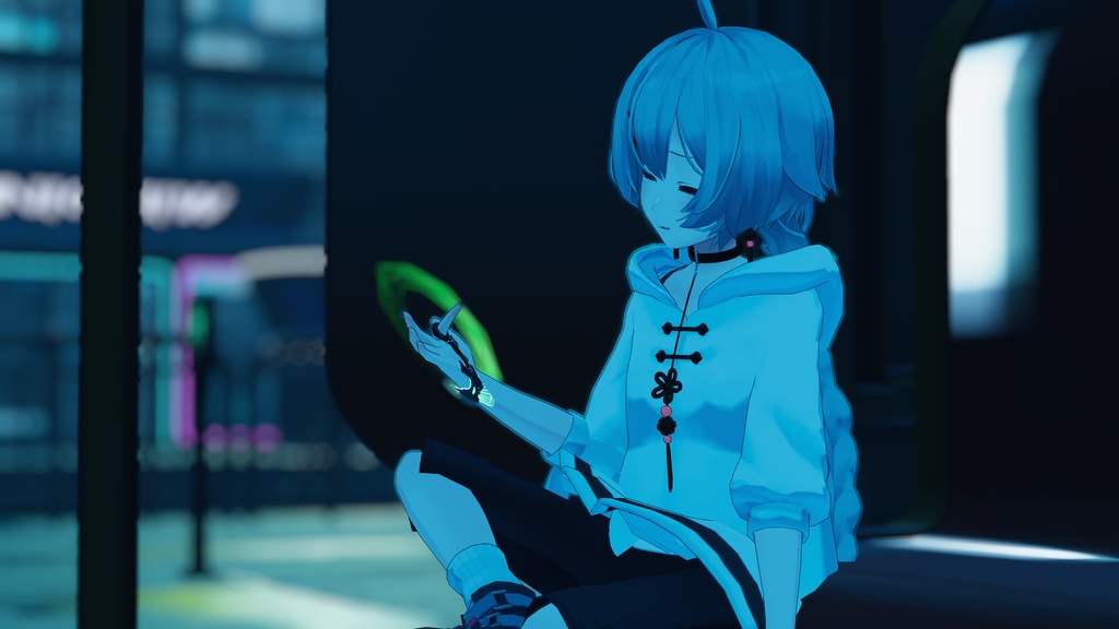 【MA対応】回せる!サイバーカランビットナイフ【VRChat】