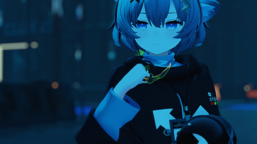 【MA対応】回せる!サイバーカランビットナイフ【VRChat】