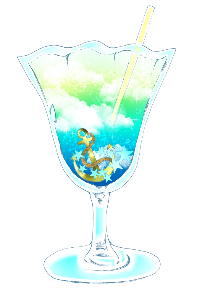 【アクキー】スカイソーダ&ナイトカクテル