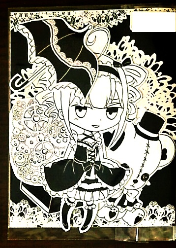 【シールとマグネット】Distorted Children