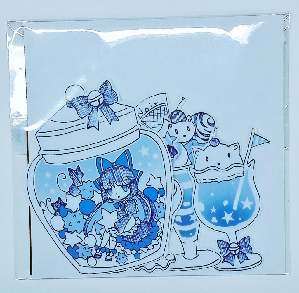 【フレークシール】喫茶ノワールのスイーツメニュー