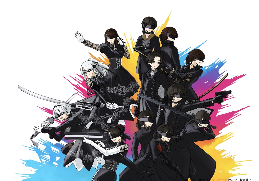 STAGE OFF YoRHa A4クリアファイル