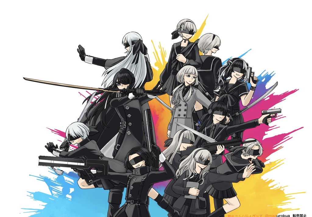 STAGE OFF YoRHa A4クリアファイル