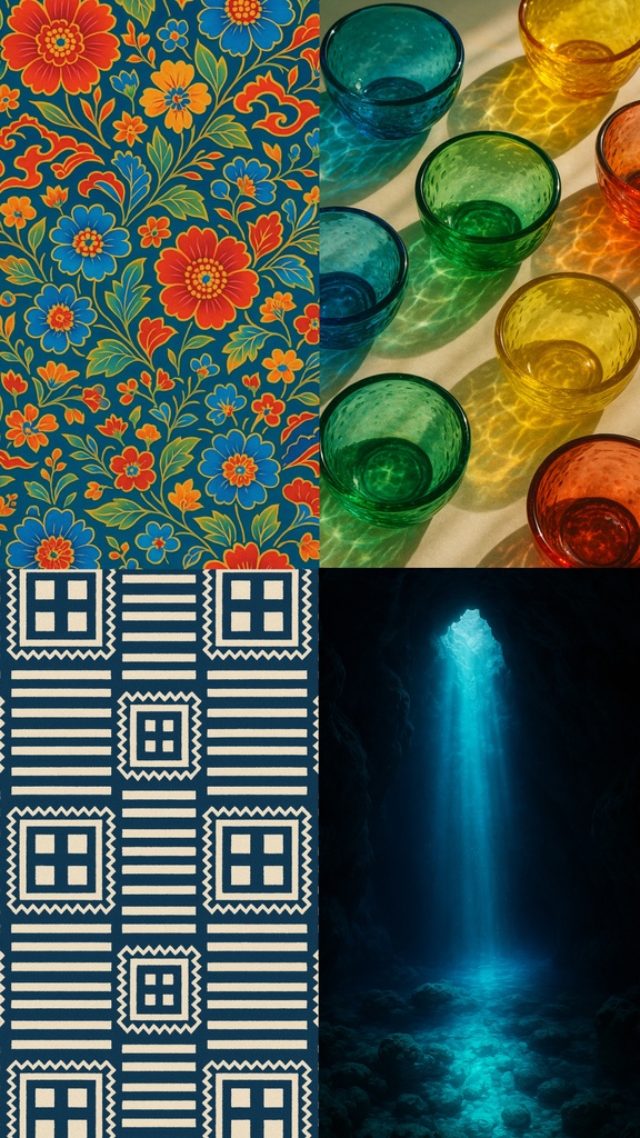 スマホ背景 琉球の記憶|王国文化モチーフ壁紙16種セット