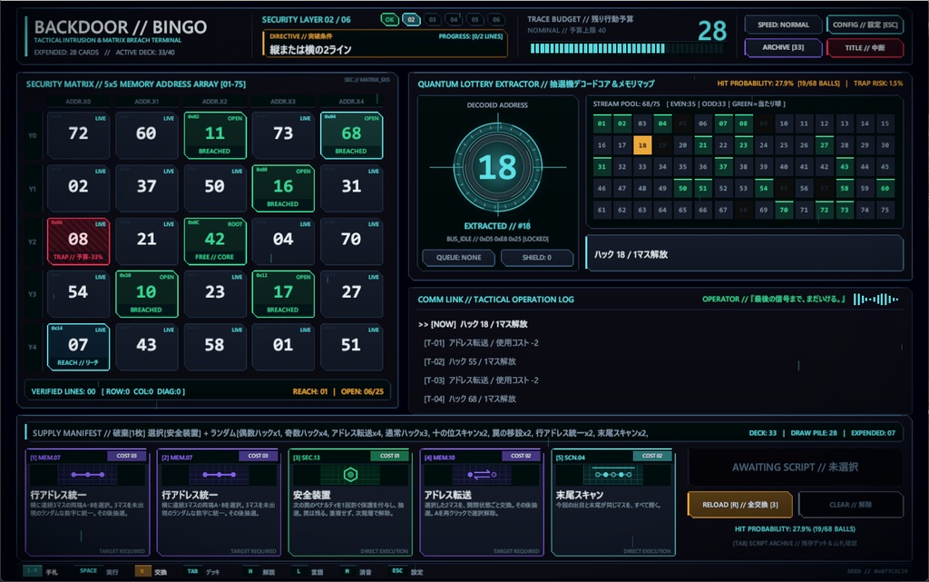 BackdoorBingo