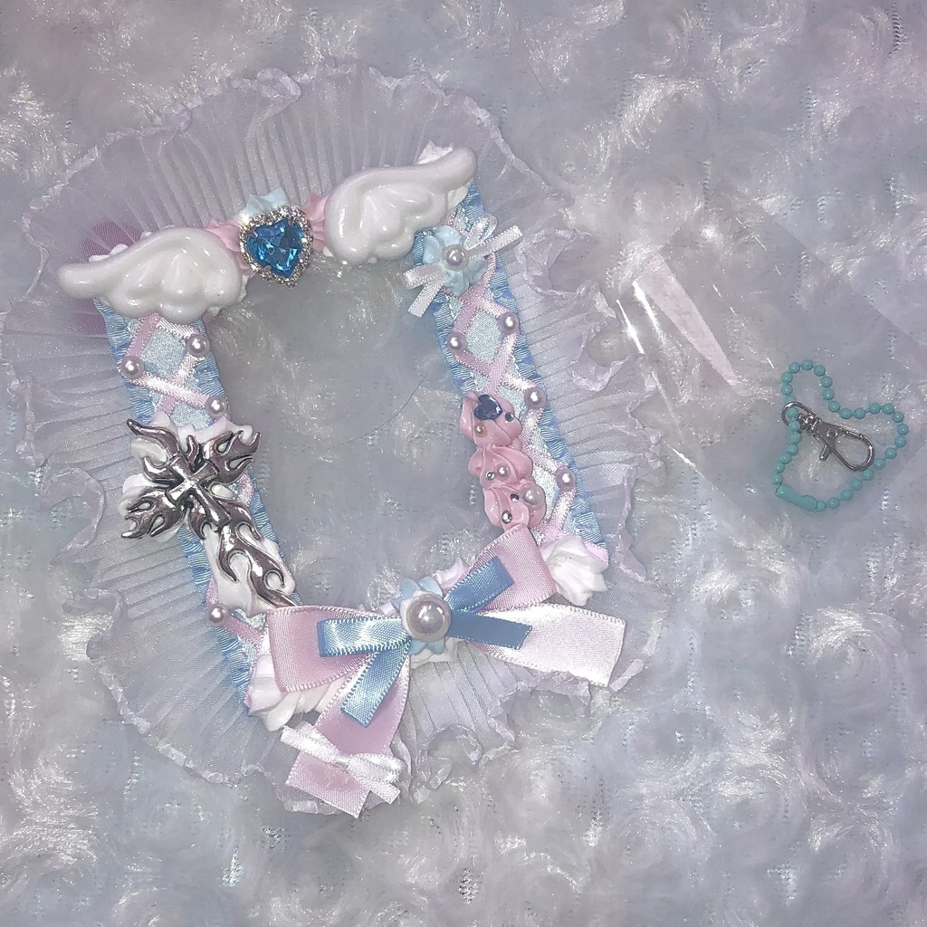 🤍編み込みリボンケース🤍