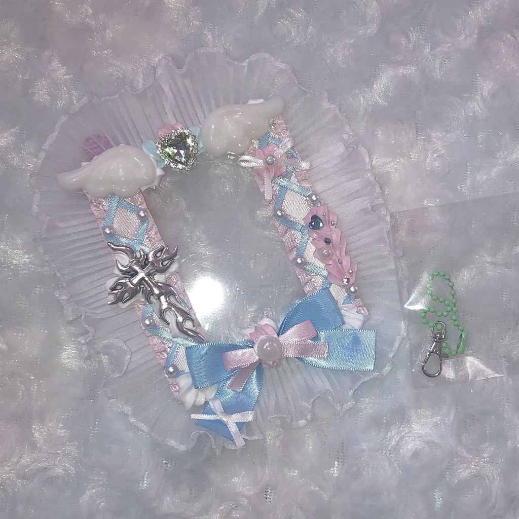 🤍編み込みリボンケース🤍