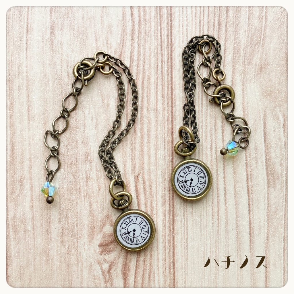 【SALE】ぬいぐるみ用　懐中時計チャーム