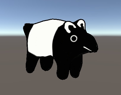 オープン記念配布 バク ぬいぐるみ