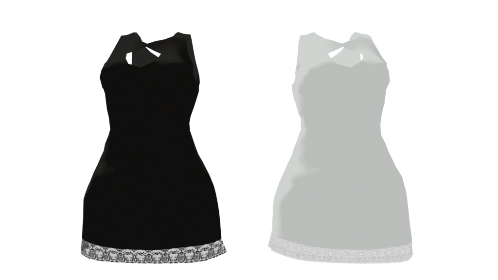 舞夜専用服 ダイヤカットドレス シェイプキー対応