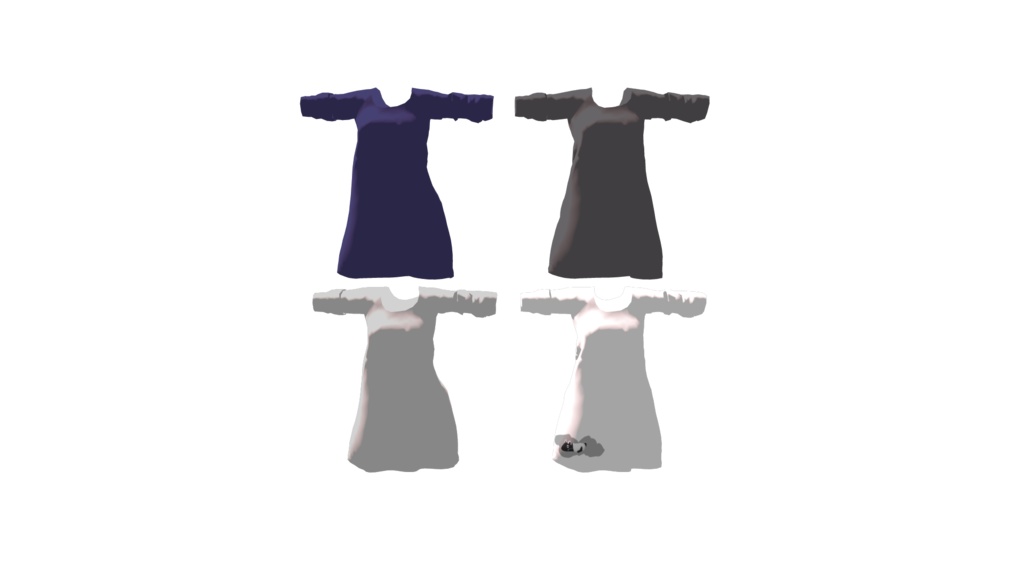 舞夜専用 うでまくりシャツ Rollup Shirts シェイプキー対応