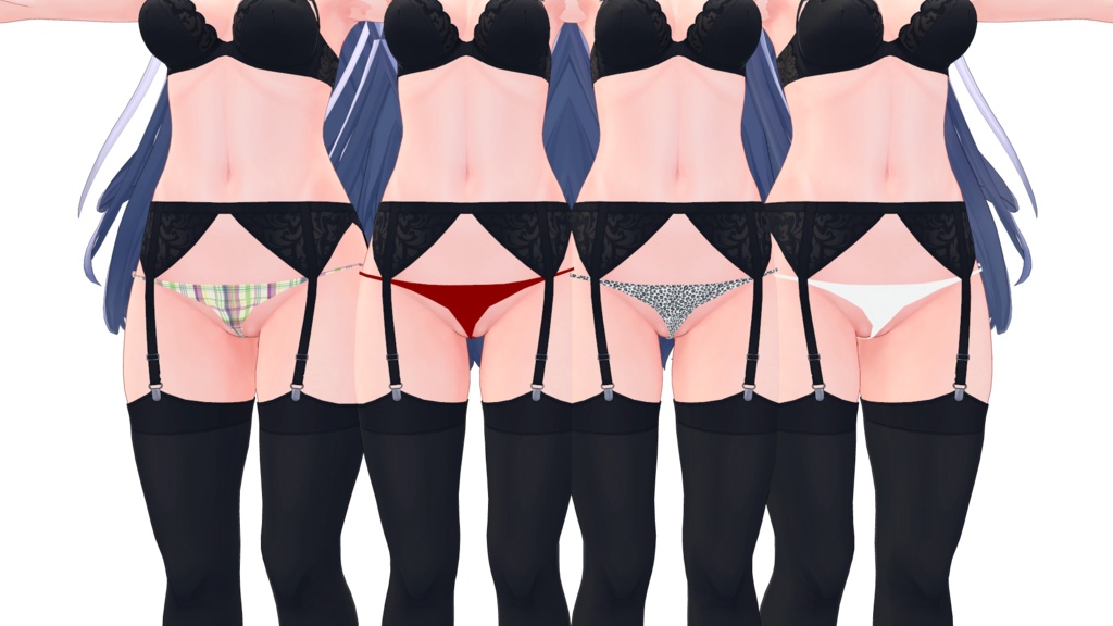 桔梗ちゃん専用 Tバック ガーターベルト対応