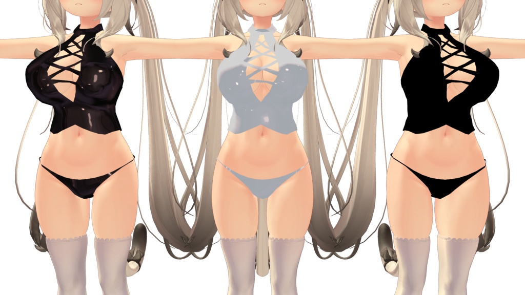 舞夜専用服 ホルターネックトップス シェイプキー・PB対応